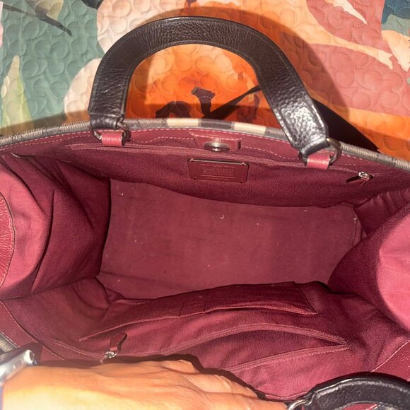 Coach Dempsey Tote 40 In Signature Jacquard - Used - Picture 2 of 5